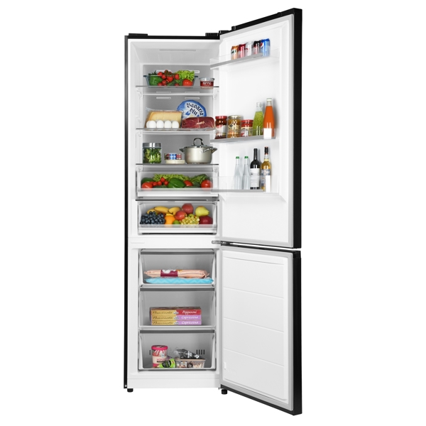 მაცივარი Ardesto DNF-M378BI200, 378L, A+, No Frost, Refrigerator, Black