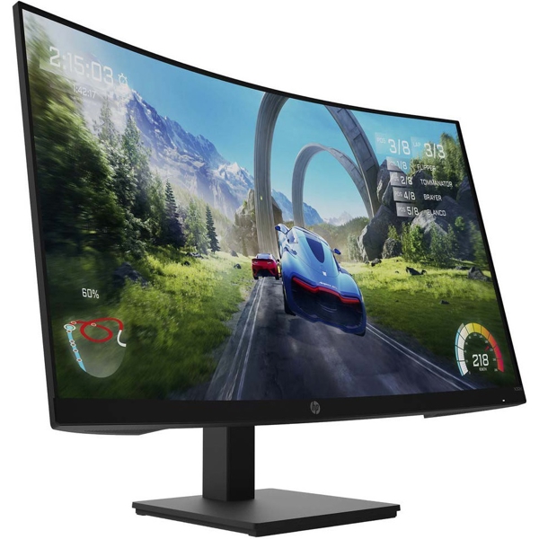 HP 33K31E9 X32c, 31.5", Curved Monitor, FHD, VA, HDMI, DP, Black