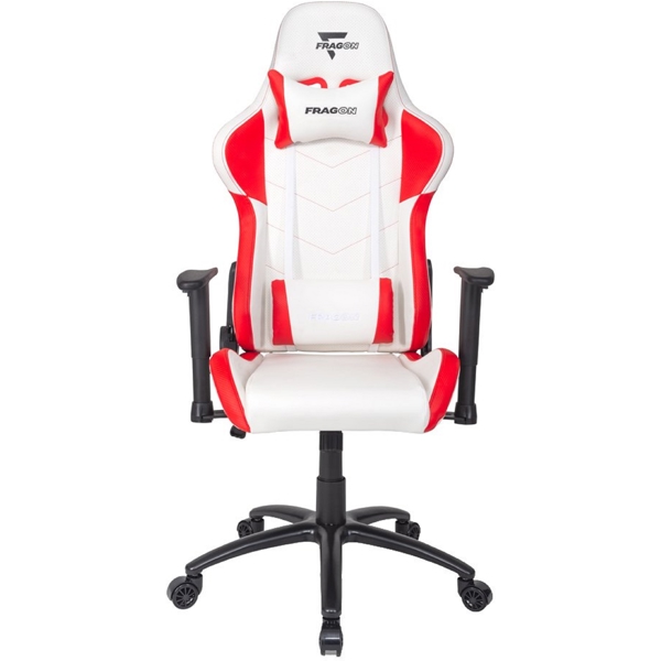 გეიმერული სავარძელი FragON FGLHF2BT2D1221RD1 2X Series, Gaming Chair, Red/White