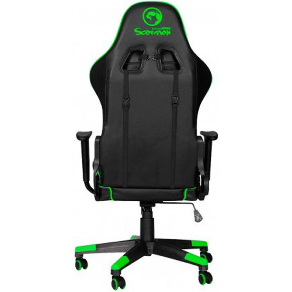 Marvo CH-106 GN, Gaming Chair, Black/Green