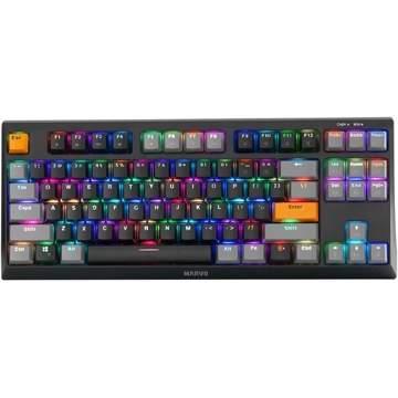 კლავიატურა Marvo KG980A, Wired, RGB, Gaming Keyboard, Black