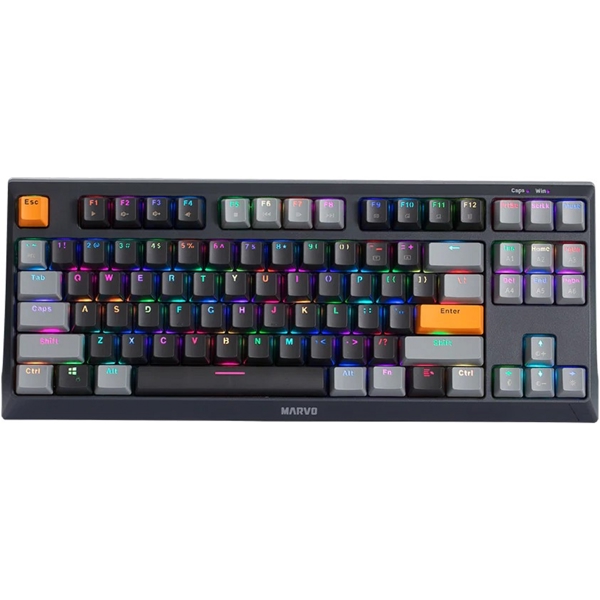 Marvo KG980A, Wired, RGB, Gaming Keyboard, Black