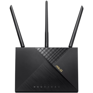 Asus 90IG06G0-MO3110 4G-AX56, 1200Mbps, Router, Black