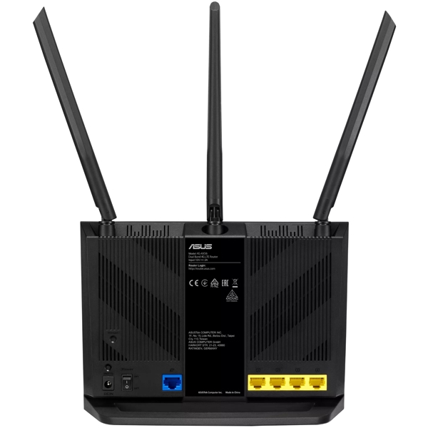 Asus 90IG06G0-MO3110 4G-AX56, 1200Mbps, Router, Black