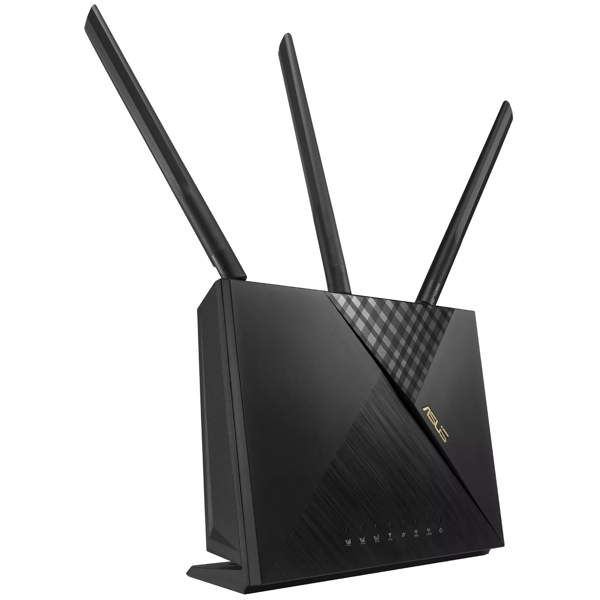 Asus 90IG06G0-MO3110 4G-AX56, 1200Mbps, Router, Black