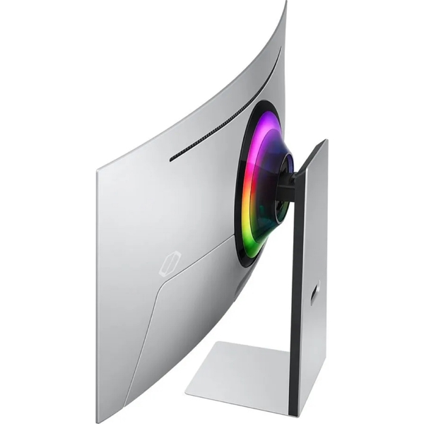 მონიტორი Samsung LS34BG850SIXCI ODYSSEY OLED G8, 34", Curved Monitor, OLED, Micro HDMI, USB-C, Mini DP, WIFI, BT, Silver