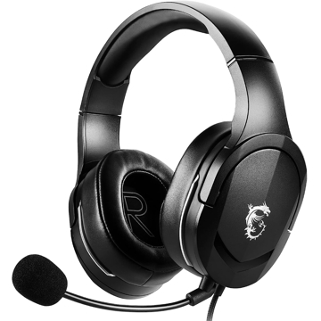 ყურსასმენი MSI S37-2101060-SV1 IMMERSE GH20, Gaming Headset, Wired, 3.5mm, Black