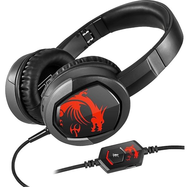 ყურსასმენი MSI S37-2101010-SV1 Immerse GH30, Gaming Headset, Wired, 3.5mm, Black