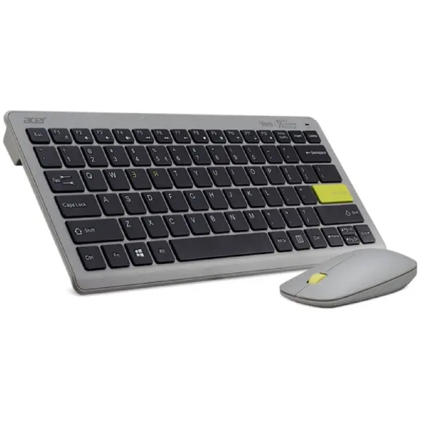 კლავიატურა+მაუსი Acer GP.ACC11.02H OP-VR KEYB NB, Wireless, Keyboard And Mouse, Grey