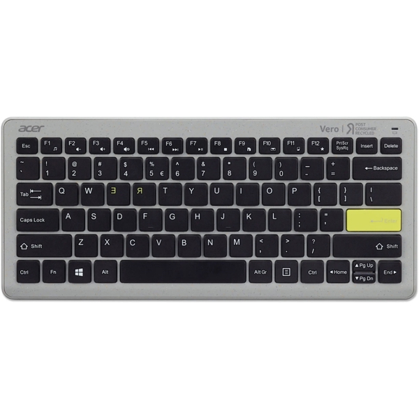 Acer GP.ACC11.02H OP-VR KEYB NB, Wireless, Keyboard And Mouse, Grey