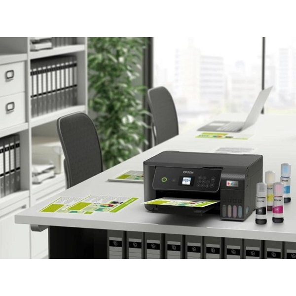 პრინტერი Epson C11CJ66409 L3260, MFP, A4, Wi-Fi, USB, Black