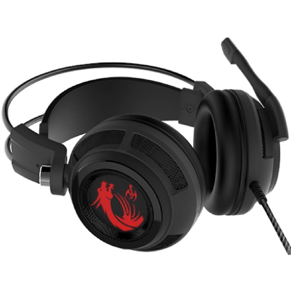 ყურსასმენი MSI S37-2100911-SV1 DS502, Gaming Headset, Wired, USB, Black