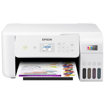 პრინტერი Epson C11CJ66411 L3266, MFP, A4, Wi-Fi, USB, White