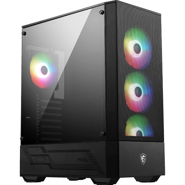 ქეისი MSI 306-7G16X23-809 MAG FORGE 112R, Computer Case, MicroATX, Mini-ITX, 2xUSB 3.2, Black