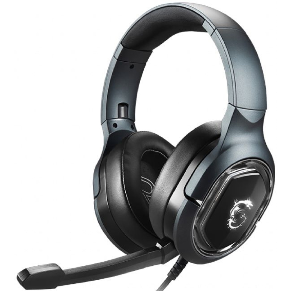 ყურსასმენი MSI S37-0400050-SV1 IMMERSE GH50, Gaming Headset, Wired, RGB, USB, Black