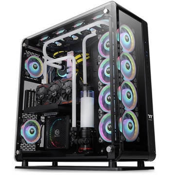 ქეისი Thermaltake CA-1Q2-00M1WN-00 Core P8, Computer Case, FullT, Mini ITX, Micro ATX, ATX, E-ATX, USB 3.1, 2xUSB 3.0, 2xUSB 2.0, Black