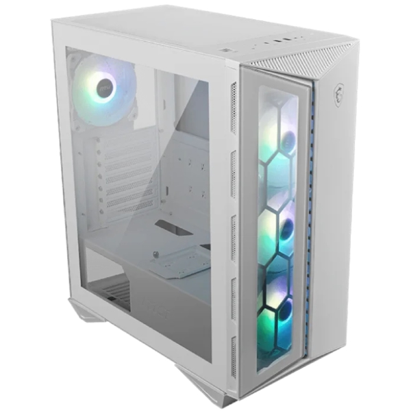 MSI 306-7G10W21-W57 MPG GUNGNIR 110R, Computer Case, MidT, MicroATX, Mini-ITX, 2xUSB 3.2, 1xUSB-C, White