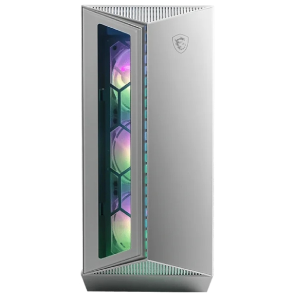 ქეისი MSI 306-7G10W21-W57 MPG GUNGNIR 110R, Computer Case, MidT, MicroATX, Mini-ITX, 2xUSB 3.2, 1xUSB-C, White