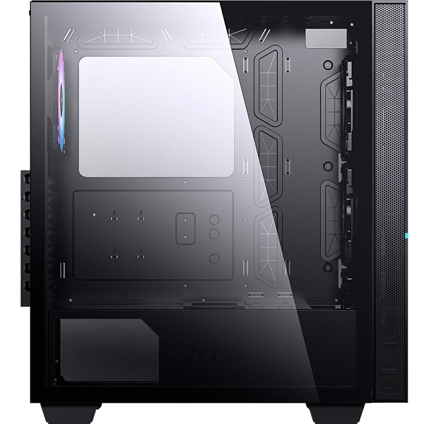 MSI 306-7G06R21-W57 MPG SEKIRA 100R, Computer Case, MidT, MicroATX, Mini-ITX, 2xUSB 3.2, USB-C, Black