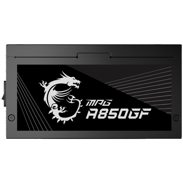 MSI 306-7ZP0C11-CE0 MPG A850GF, 850W, Plus, Power Supply, Black