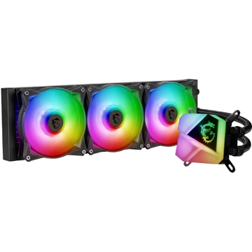 MSI 306-7ZW2R31-813 MAG CORELIQUID C360, ARGB, 120mm, 4200RPM, Liquid Cooling, Black