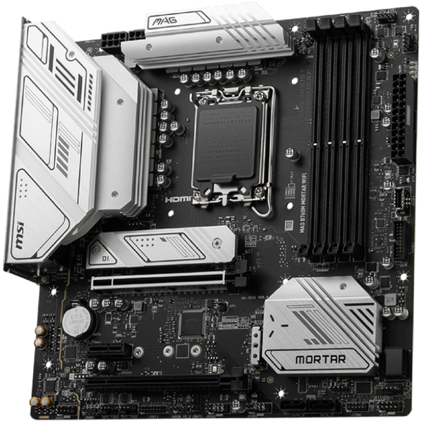 MSI 911-7E01-012 MAG B760M, LGA1700, DDR5, 192GB