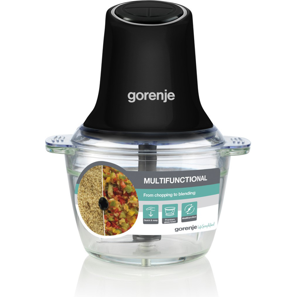 ჩოპერი Gorenje S501GBK, 500W, 1L, Chopper, Black