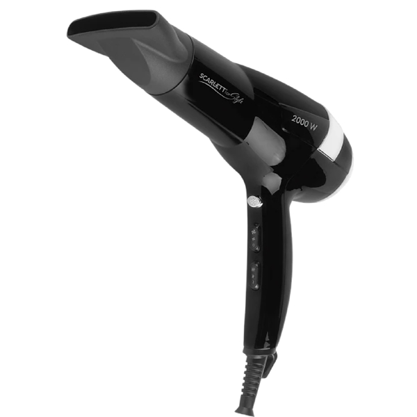 Scarlett SC-HD70I45, 2000W, Hair Dryer, Black