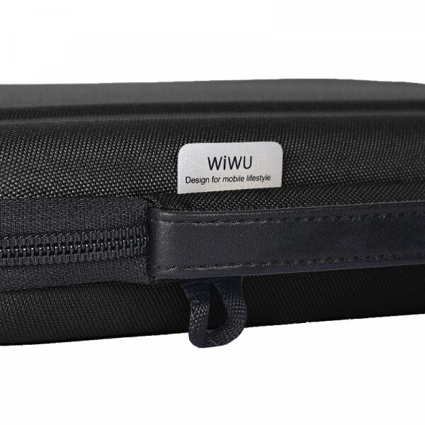 Wiwu Parallel Hardshell, 11", Organizer Bag, Black