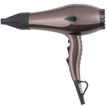 თმის საშრობი Scarlett SC-HD70I84, 1800W, Hair Dryer, Mocha