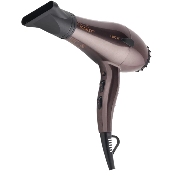 Scarlett SC-HD70I84, 1800W, Hair Dryer, Mocha