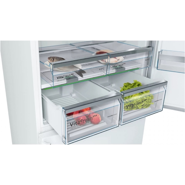 მაცივარი Bosch KGD86AW31U, 682L, A++, No Frost, Refrigerator, White