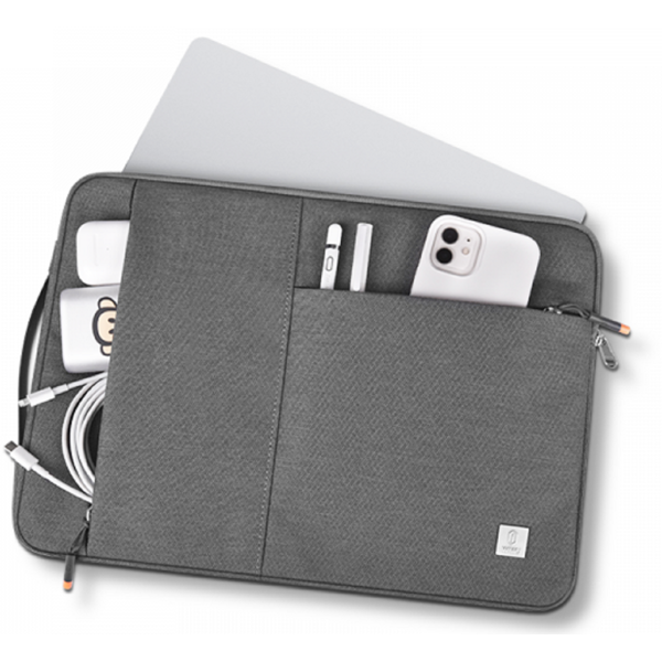 Wiwu Alpha Slim, 14", Laptop Sleeve, Gray