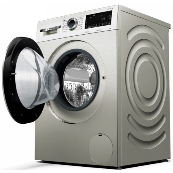 Bosch WGA242XVME, 9Kg, A+++, 1200Rpm, 72Db, Washing Machine, Silver Inox
