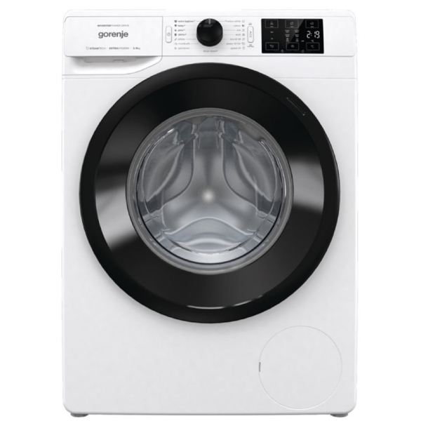 სარეცხი მანქანა Gorenje WNEI94BS, 9Kg, A+++, 1400Rpm, 75Db, Washing Machine, White