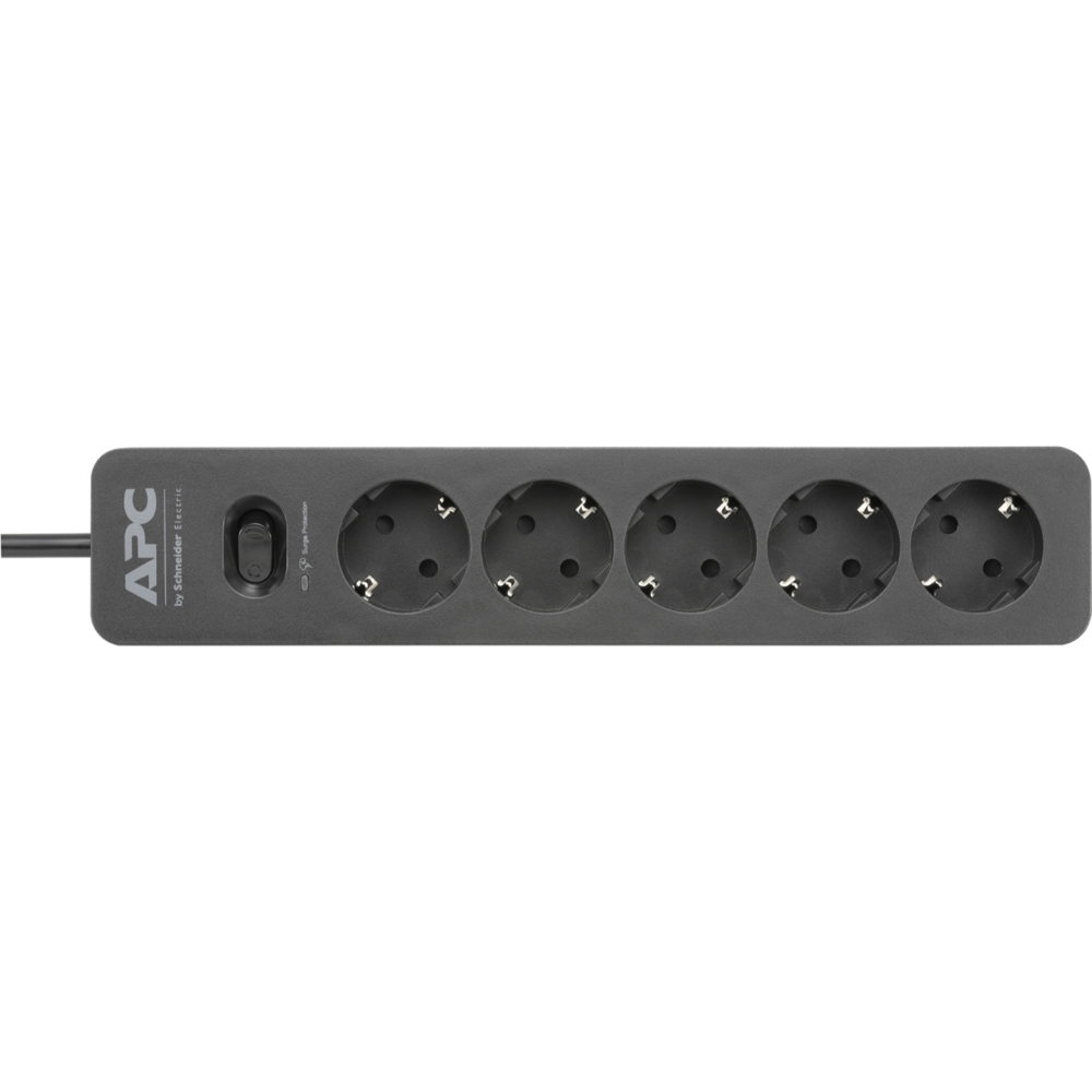 დენის გამანაწილებელი APC PME5B-GR, 5 Socket, 1.52m, Black