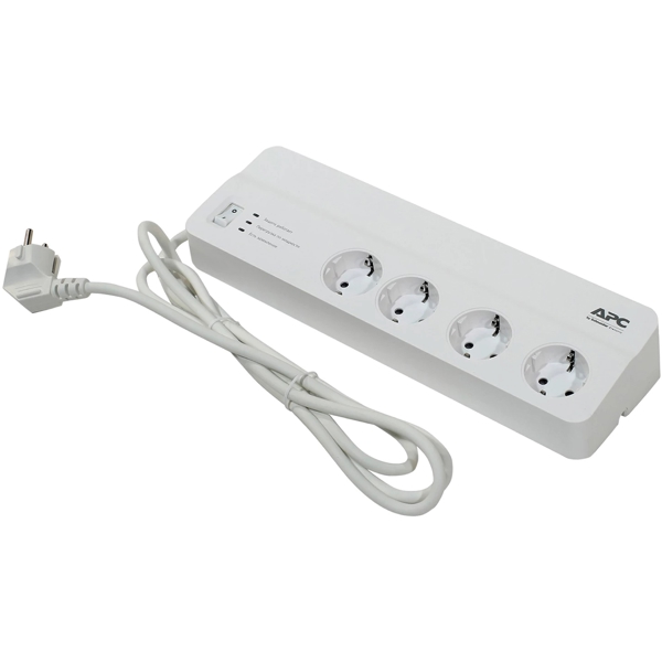 APC PM8-RS, 8 Socket, 2m, White