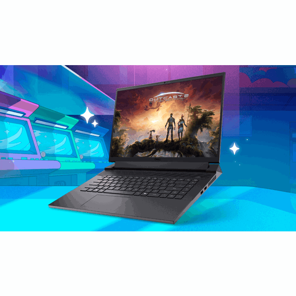 ნოუთბუქი DELL G16 7630, 16", i7-13700HX, 16GB, 512GB SSD, RTX4060 8GB, W11H, Black