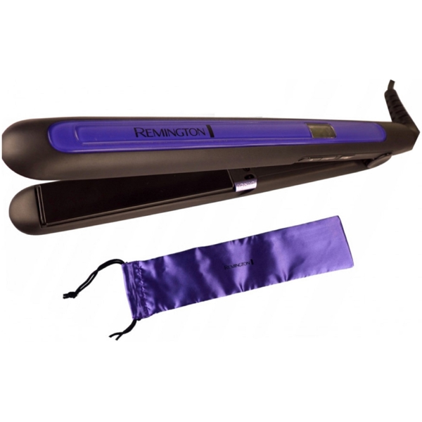 თმის უთო Remington S7710/A, Hair Straightener Black/Blue