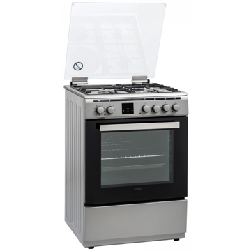 გაზქურა Graetz FS6GAS3EX, 3Gas, Oven, Grey