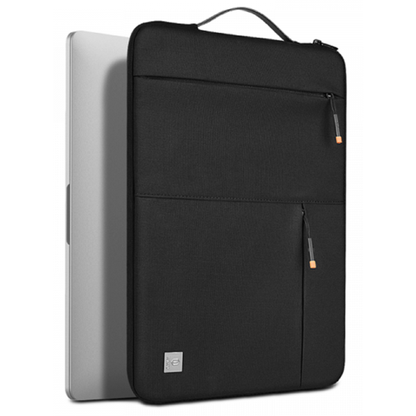 Wiwu Alpha Slim, 15.6", Laptop Sleeve, Black