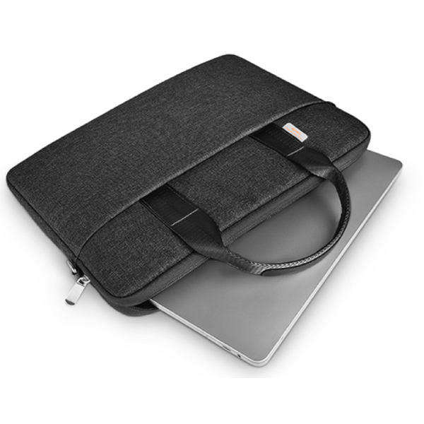 ნოუთბუქის ჩანთა Wiwu Minimalist Pro, 15.6", Laptop Bag, Black