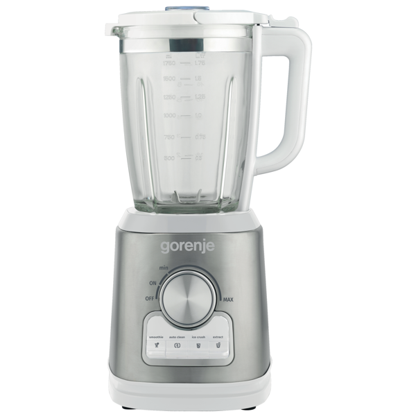 Gorenje B1400E, 1400W, 1.75L, Blender, White/Silver