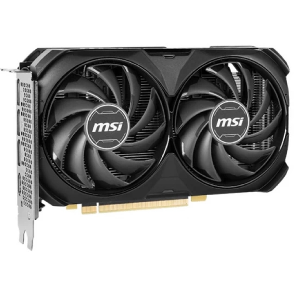 MSI VENTUS 2X BLACK 8G OC, Gaming RTX4060 TI, 8GB, 128-Bit, HDMI, DP, Black