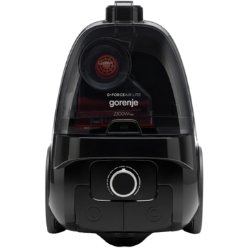 Gorenje VC2303GALBKCY, 2300W, 3.3L, Vacuum Cleaner, Black