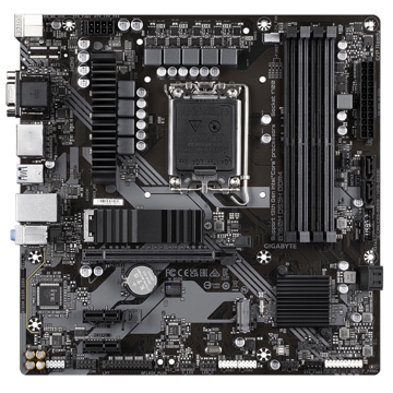 Gigabyte GB-B760M-DS3H-DDR4, LGA 1700, DDR4, DIMM, 128GB