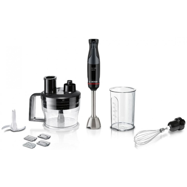 Bosch MSM4B670, 1000W, 1.25L, Blender, Black