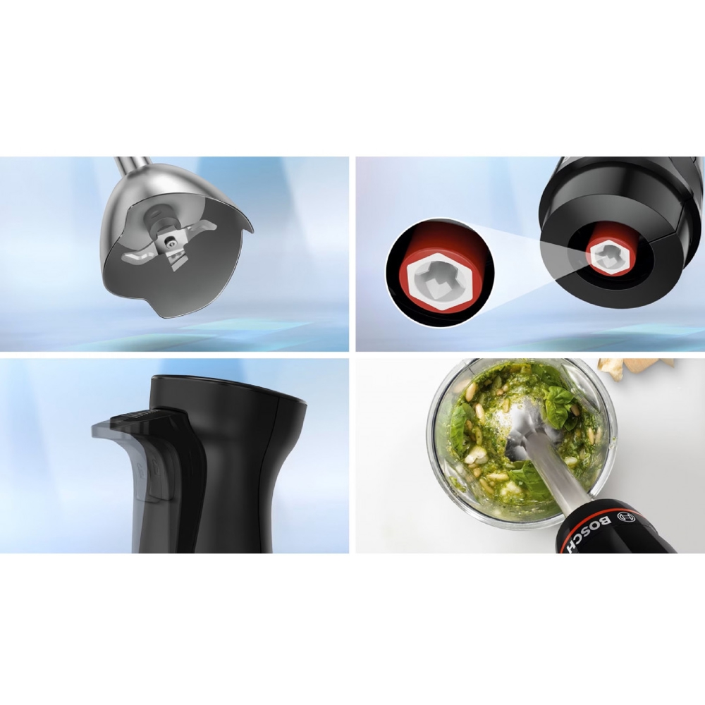 ხელის ბლენდერი Bosch MSM4B670, 1000W, 1.25L, Hand Blender, Black