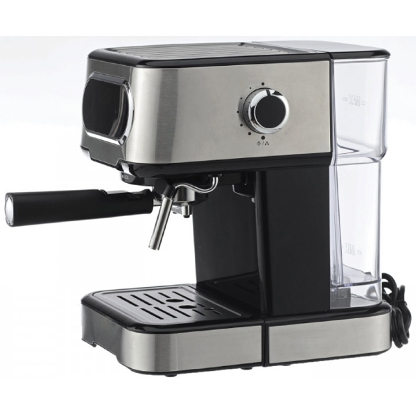 ყავის აპარატი Gorenje ESCM15DBK, 1100W, 1.5L, Coffee Machine, Silver