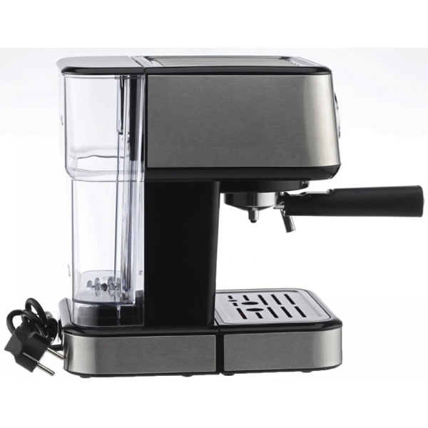 ყავის აპარატი Gorenje ESCM15DBK, 1100W, 1.5L, Coffee Machine, Silver